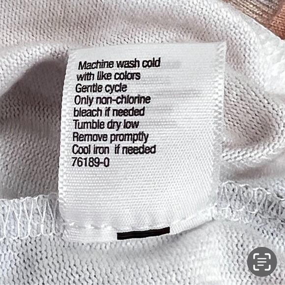 Flirtitude Active Tie Dye Pullover Crop Top Long Sleeves Reverse Seam Detail New - Picture 13 of 16